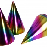 Partyhoedjes Regenboog – 6 stuks