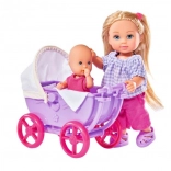 Evi Love Doll with Stroller and Doll