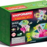Jeu de construction lumineux Magformers 20 pièces