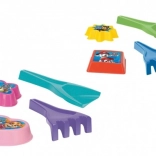 Set de sable 4 pièces Pat’ Patrouille – pelle, râteau et 2 moules