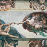 Puzzel Ravensburger Michelangelo: De Schepping van Adam