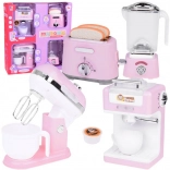 Set of Small Kitchen Appliances: Mixer, Blender, Toaster, Coffee Maker