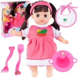 doll with long hair with accessories