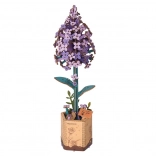 ROWOOD 3D Wooden Lilac Puzzle