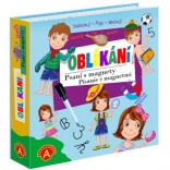 Écriture avec des aimants - habillage