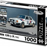 Puzzle RETRO-AUTA Škoda 130 L (1986) – 1000 Teile