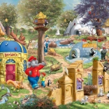 Puzzel Benjamin Kvítko: Een dag in de Neustadtse Zoo 1000 stukjes