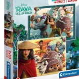 Raya and the Dragon Puzzle 2x60 pieces