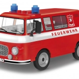 Set de construction Youngtimer Barkas B1000 Feuerwehr – minibus de pompiers (151 pièces)