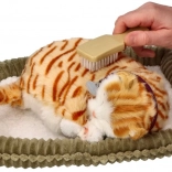 Breathing Plush Cat – Ginger Tabby