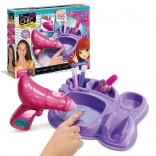 Clementoni Crazy Chic Glitter Nails – creative nail decorating set for kids