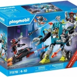 Playmobil Robot vs Glider – 96-piece building set