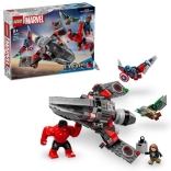 LEGO Marvel Captain America vs Red Hulk – Aerial Battle (76292)