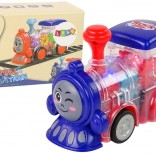 LED locomotief wrijvingsaandrijving transparant