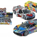 Voiturette en métal à rétrofriction 12 cm