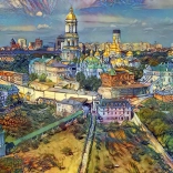 BLUEBIRD puzzel Kiev, Oekraïne 1000 stukjes