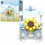 Pantasy Building Set: Flower Cart with Sunflower, 265 pieces