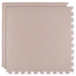 HUMBI schuimmat 120 × 60 cm – grote waterdichte schuimpuzzel, veilig, 2 stuks, lichtroze