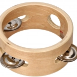 Tambourin Goki avec 3 cymbales sans membrane