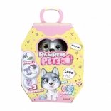 figurine Pamper Petz Husky – chiot interactif qui boit et fait pipi