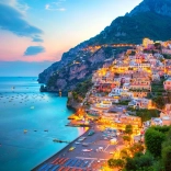 Enjoy puzzel Positano bij schemering 1000 stukjes