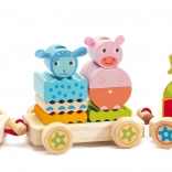 Petit train de ferme de Djeco