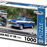 Retro-Auto Puzzle Wolga GAZ 21 VB 1000 Teile
