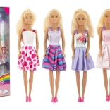 Plastic fashion doll 30 cm in a box (5 styles)