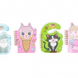 Unruled Spiral Bound Notebook 9.5x13 cm 50 Pages