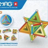 GEOMAG Supercolor coffret de construction magnétique 114 pièces
