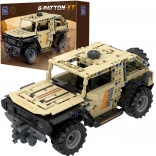 PANTASY G-Patton XT off-road vehicle building set 1:18, 694 pieces