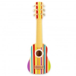 Rainbow Wooden Guitar for Kids