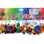 Houten dierenhanger voor sleutels