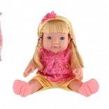 Sound Doll 30 cm in a plastic pouch