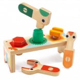 Table en bois pour petits bricoleurs Djeco