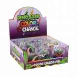 dinosaurus die van kleur verandert afhankelijk van de temperatuur