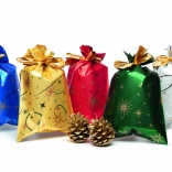 Sac en cellophane Étoiles 25x40 cm