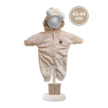 Tenue pour poupée bébé 43-44 cm