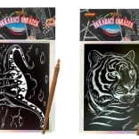 Holografisch krasplaatje – auto