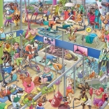 Puzzle HEYE dierengym – 1000 stukjes