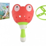 Actief speelgoed Kikker met katapultrotors