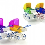 Plastic deep doll pram 21 cm