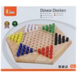 Wooden Strategy Game Chinese Checkers