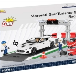 jeu de construction maserati gran turismo gt3 racing – ligne de départ et paddock par cobi (1:35)