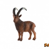 Realistische plastic figuur van een berggeit