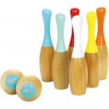 Vilac quilles en bois – set de 6 pièces