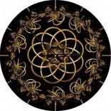 ART Puzzle Clock Dance with the Night 570 Pieces