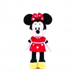 Jouet en peluche Minnie en robe rouge