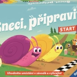 Ravensburger Escargots, à vos marques, prêts, partez ! – jeu de course pour enfants