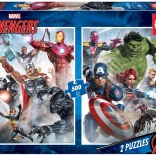 Educa Puzzel Avengers 2x500 stukjes